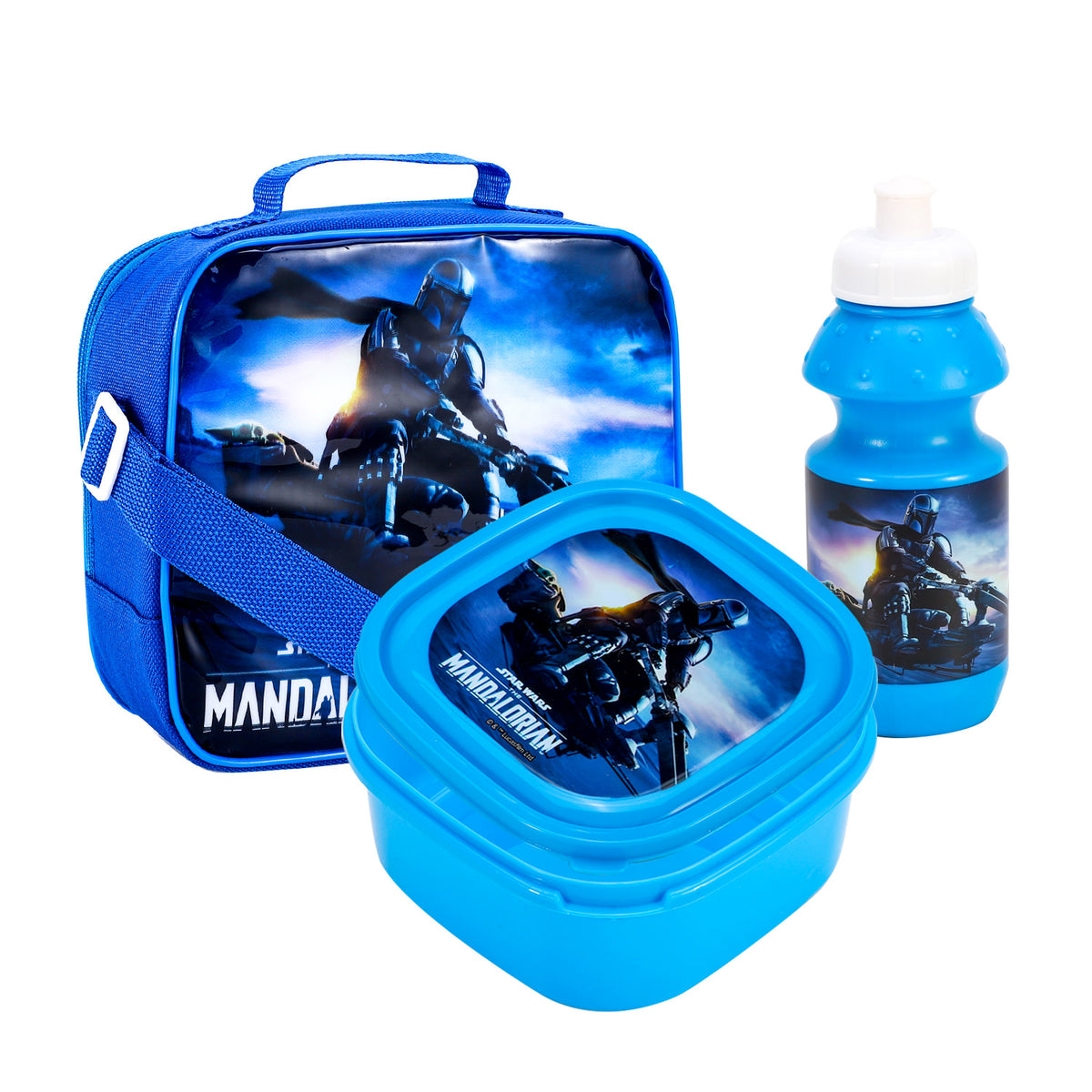 Star Wars The Mandalorian 3 Piece Insulated Lunch Bag Set