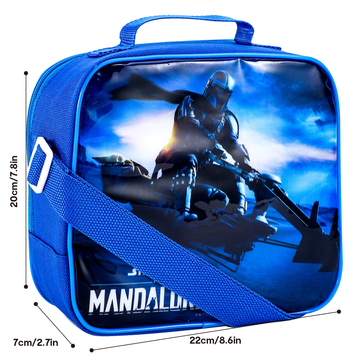 Star Wars The Mandalorian 3 Piece Insulated Lunch Bag Set
