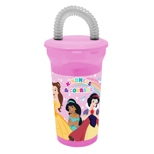 Disney Princess Tumbler Cup With Straw