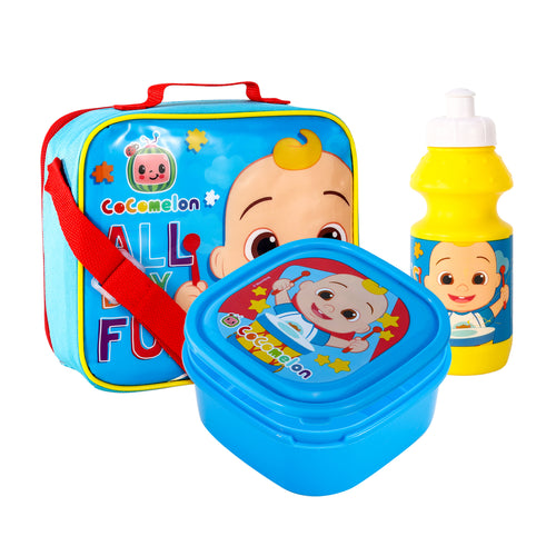 CoComelon 3 Piece Insulated Lunch Bag Set