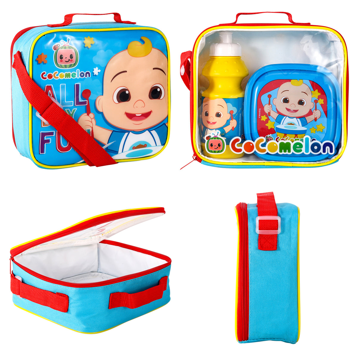 CoComelon 3 Piece Insulated Lunch Bag Set