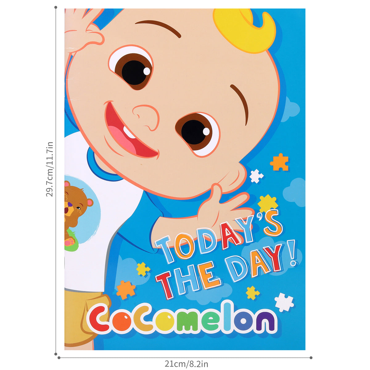 Cocomelon "Today's The Day" Colouring Book