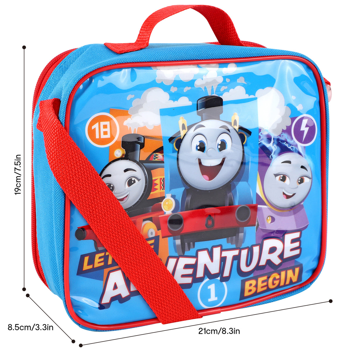 Thomas & Friends 3 Piece Insulated Lunch Bag Set