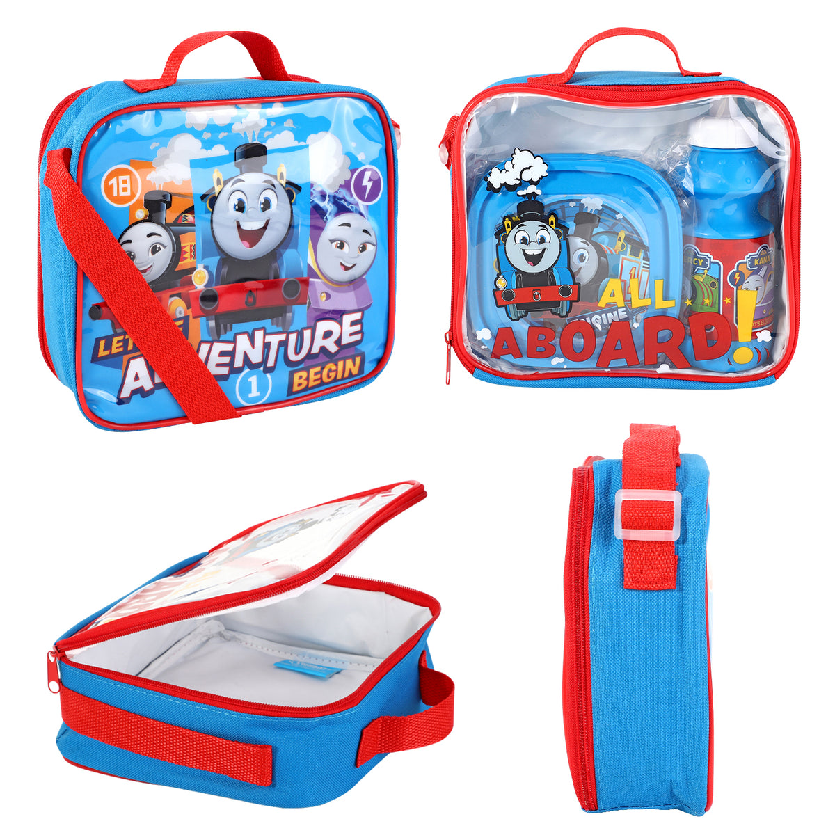 Thomas & Friends 3 Piece Insulated Lunch Bag Set