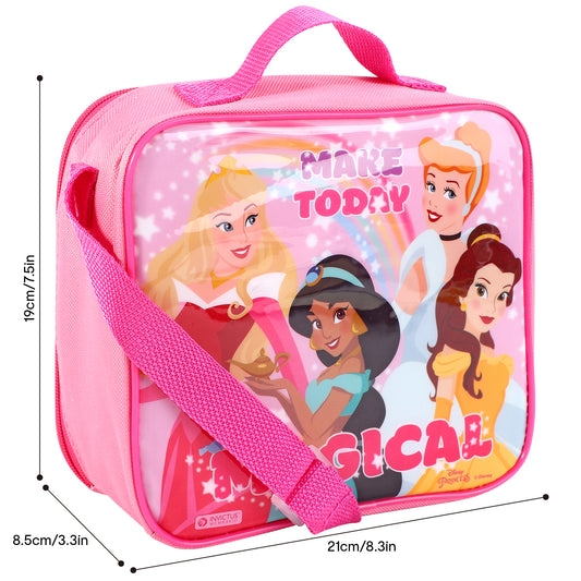 Disney Princess 3 Piece Insulated Lunch Bag Set