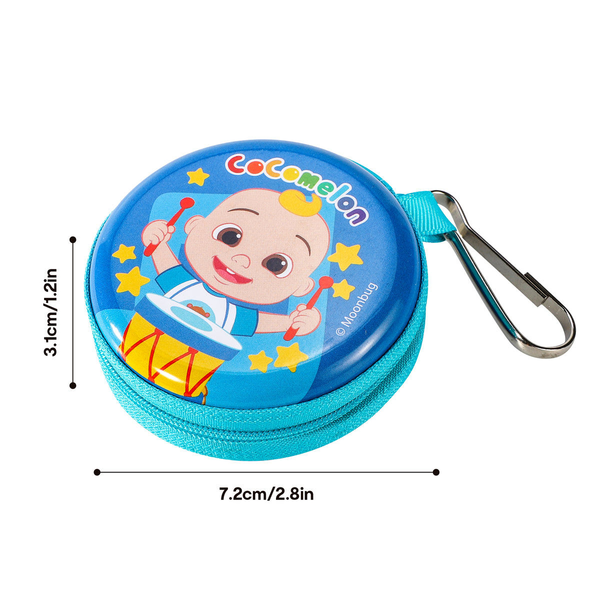 CoComelon Round Metal Coin Purse