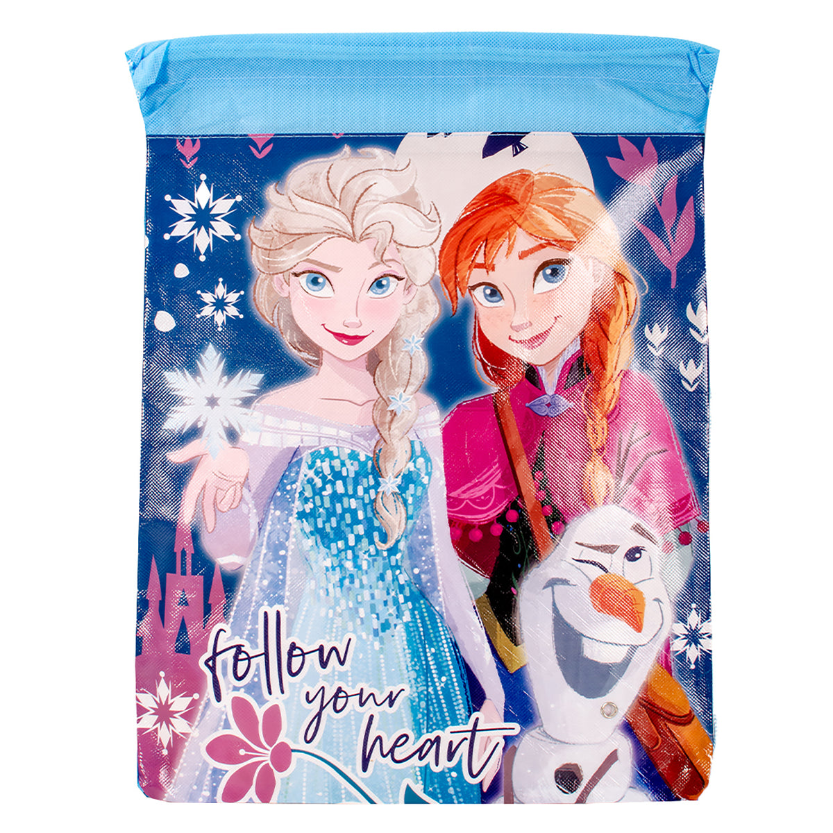 Frozen "Follow Your Heart" Drawstring Gym Bag