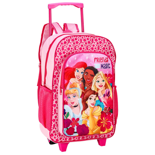 Disney Princess Kids Travel Cabin Trolley Backpack Bag
