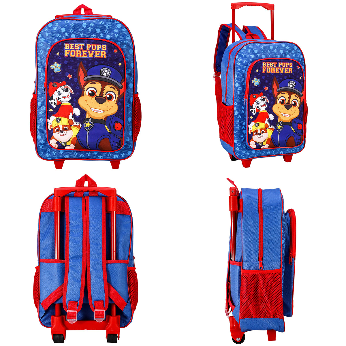 Paw Patrol Kids Travel Cabin Trolley Backpack Bag