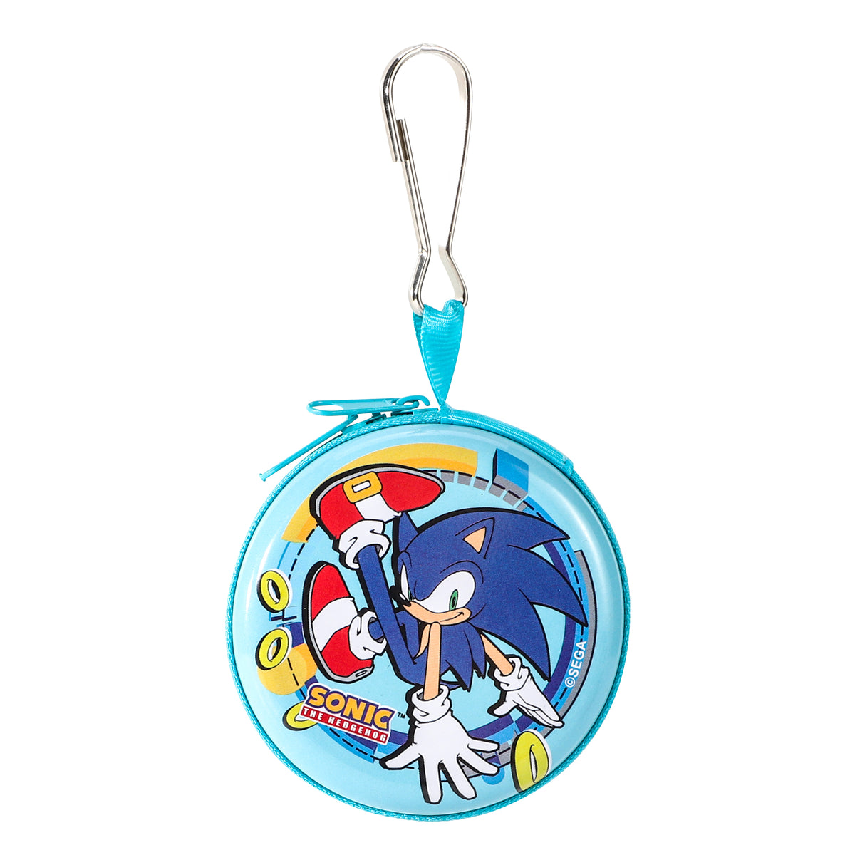 Sonic The Hedgehog Round Metal Coin Purse