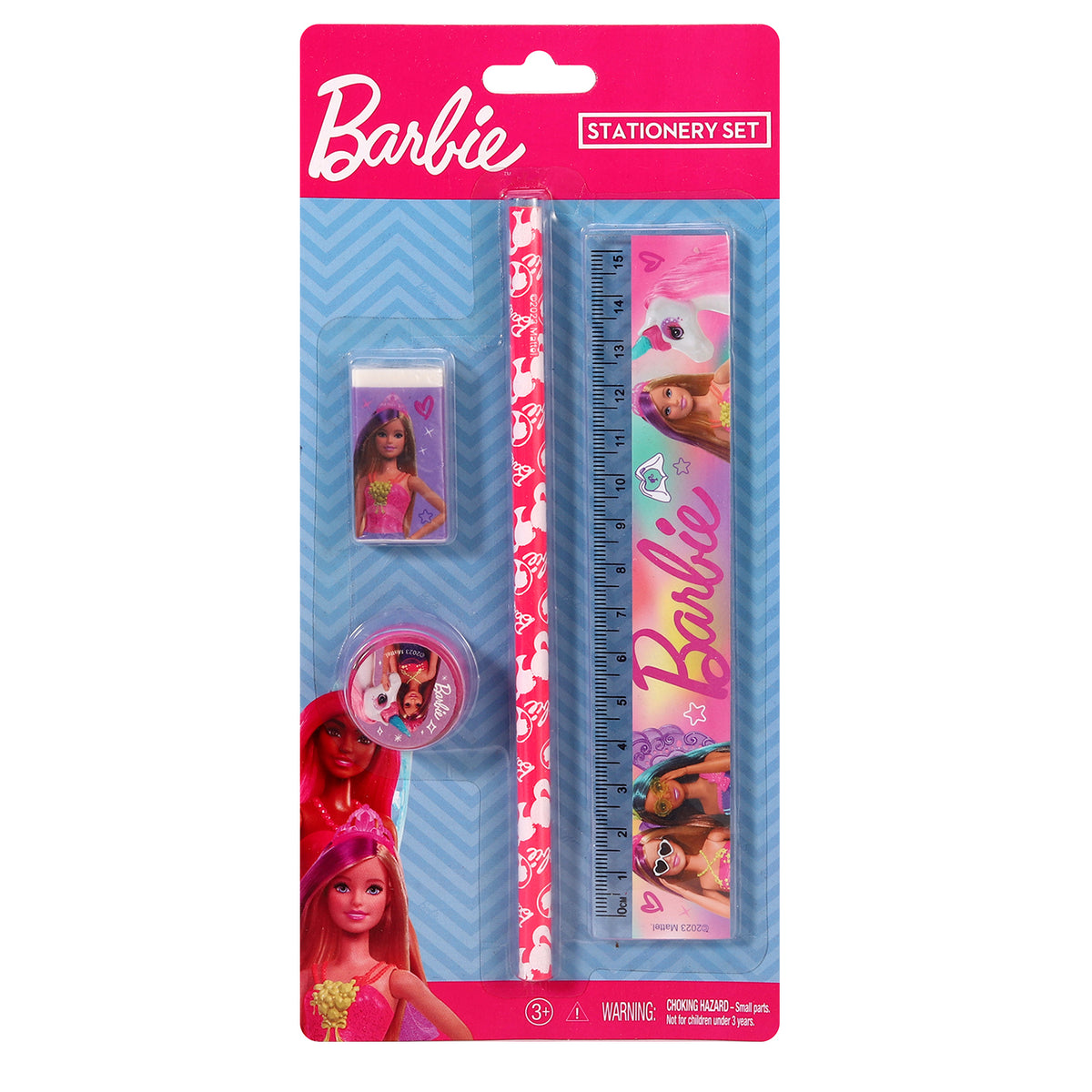 Barbie 4 Piece Stationery Set