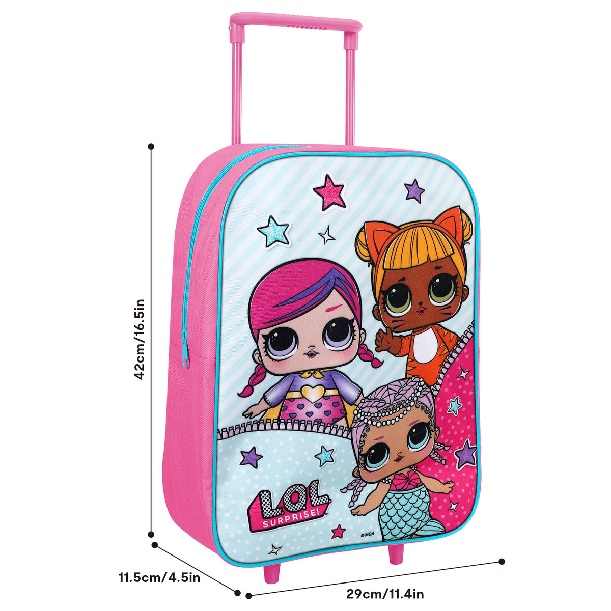 LOL Surprise Travel Trolley Cabin Bag
