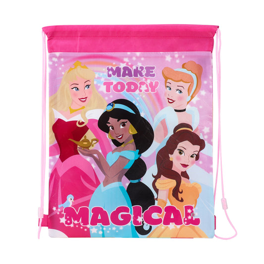 Disney Princess "Make Today Magical" Drawstring Gym Bag