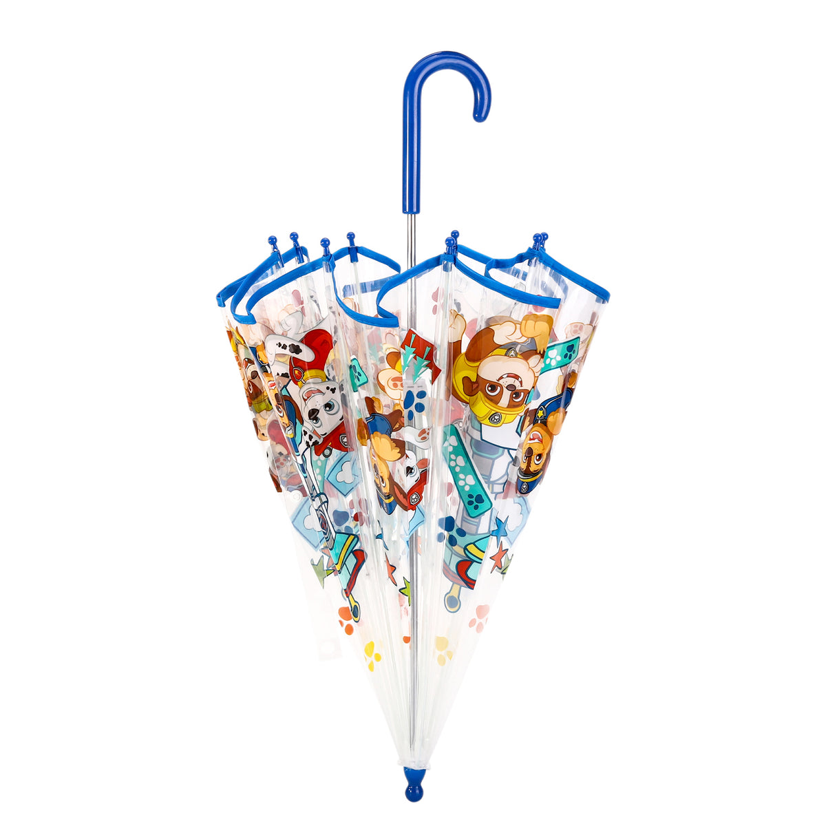 Paw Patrol "Chase, Marshall & Rubble" Kids Transparent Dome Umbrella