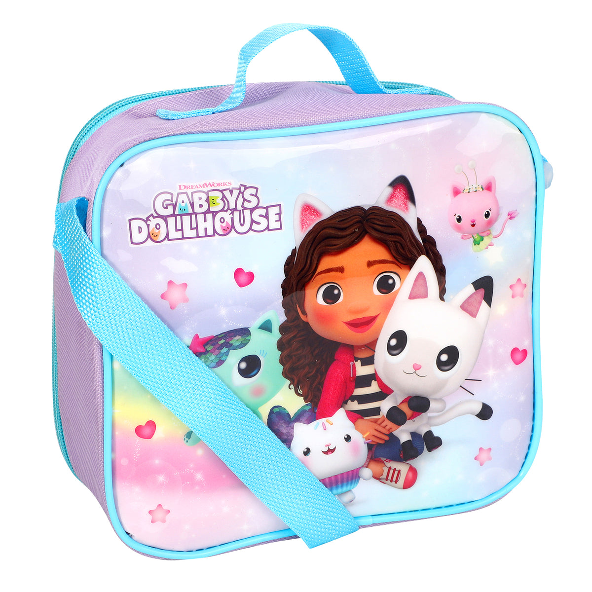 Gabby's Dollhouse 3 Piece Insulated Lunch Bag Set