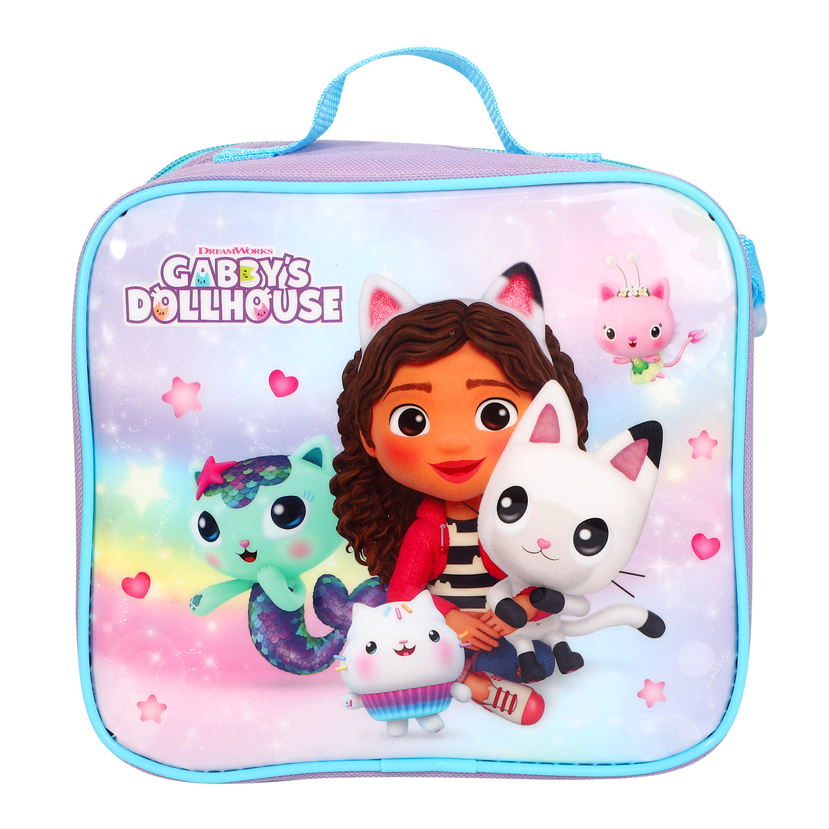 Gabby's Dollhouse 3 Piece Insulated Lunch Bag Set