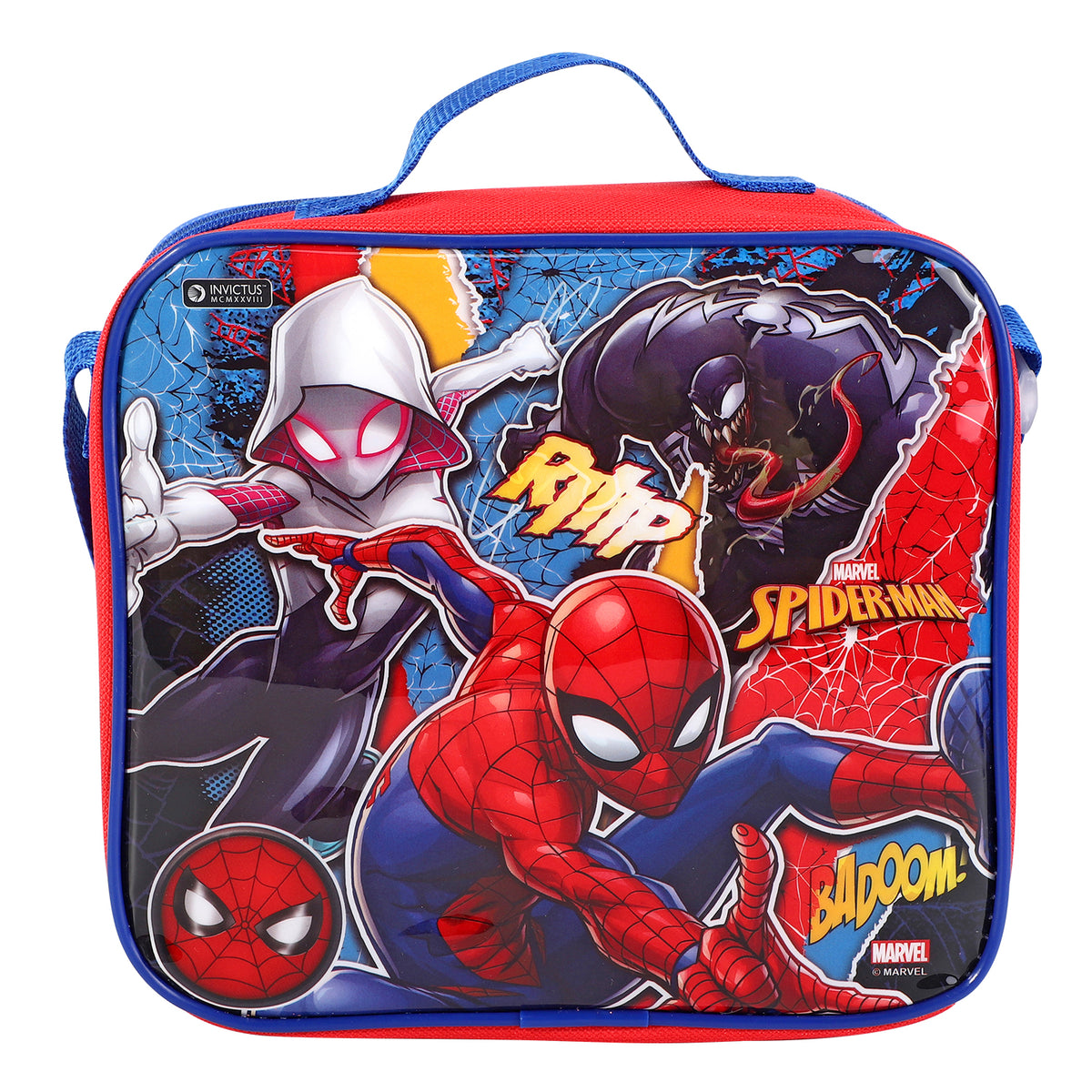 Spider-Man, Ghost Spider & Venom 3 Piece Insulated Lunch Bag Set
