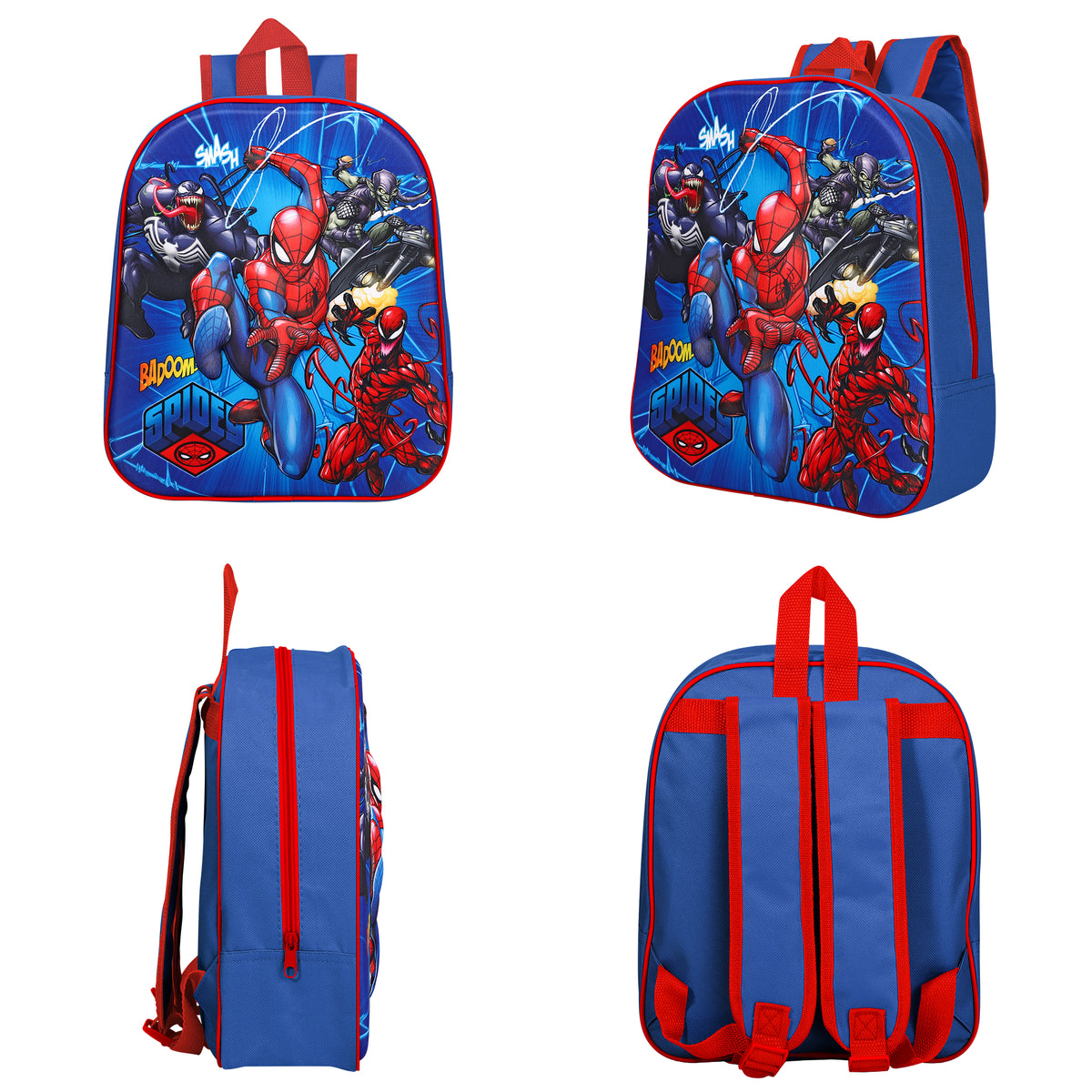 Spider-Man, Carnage, Green Goblin & Venom 3D Eva Backpack
