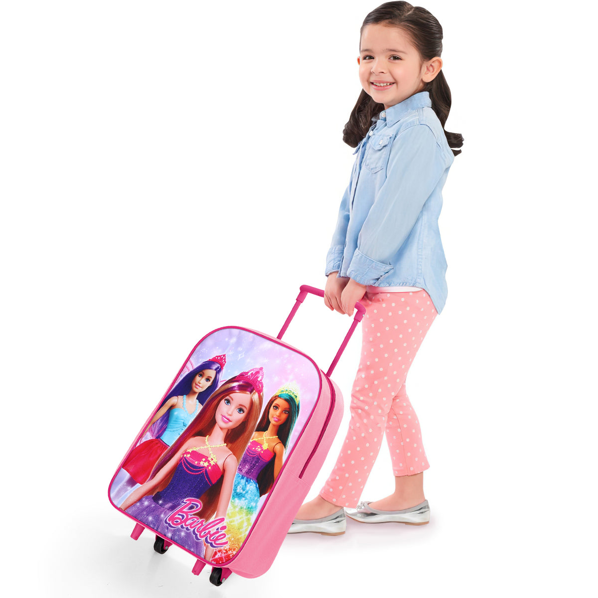 Barbie Travel Trolley Cabin Bag