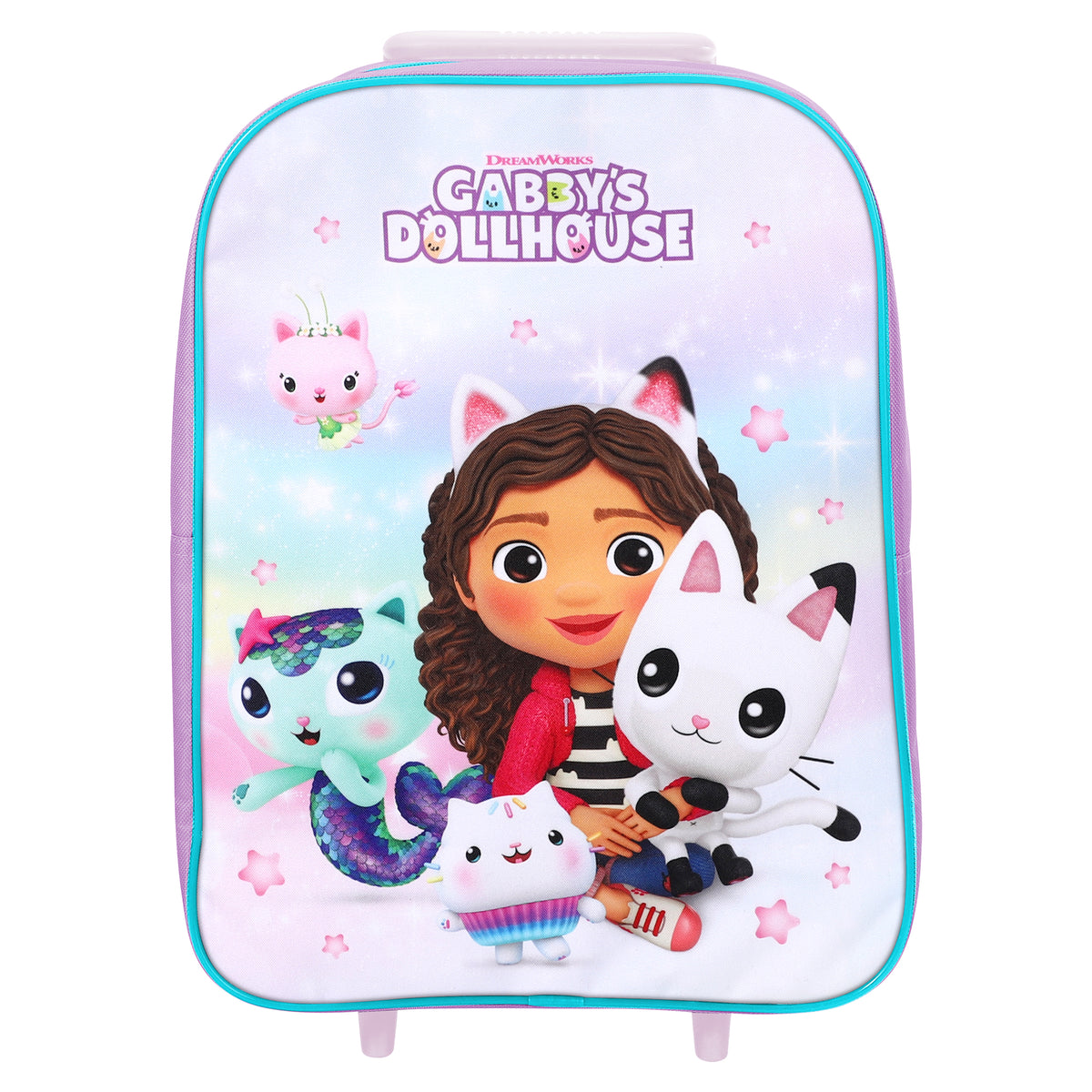 Gabby's Dollhouse Travel Trolley Cabin Bag