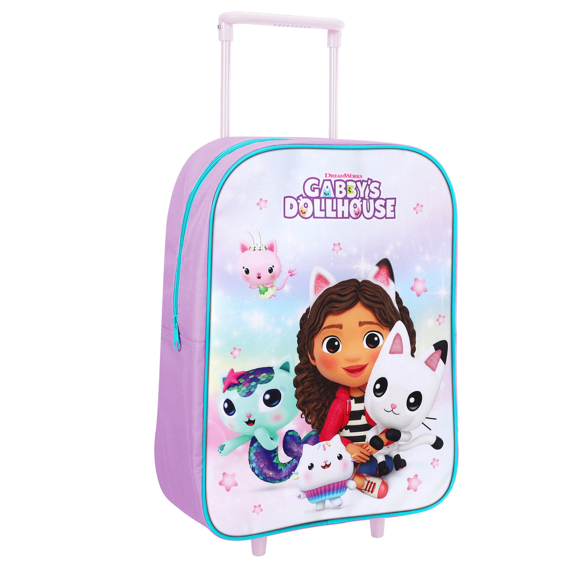 Gabby's Dollhouse Travel Trolley Cabin Bag