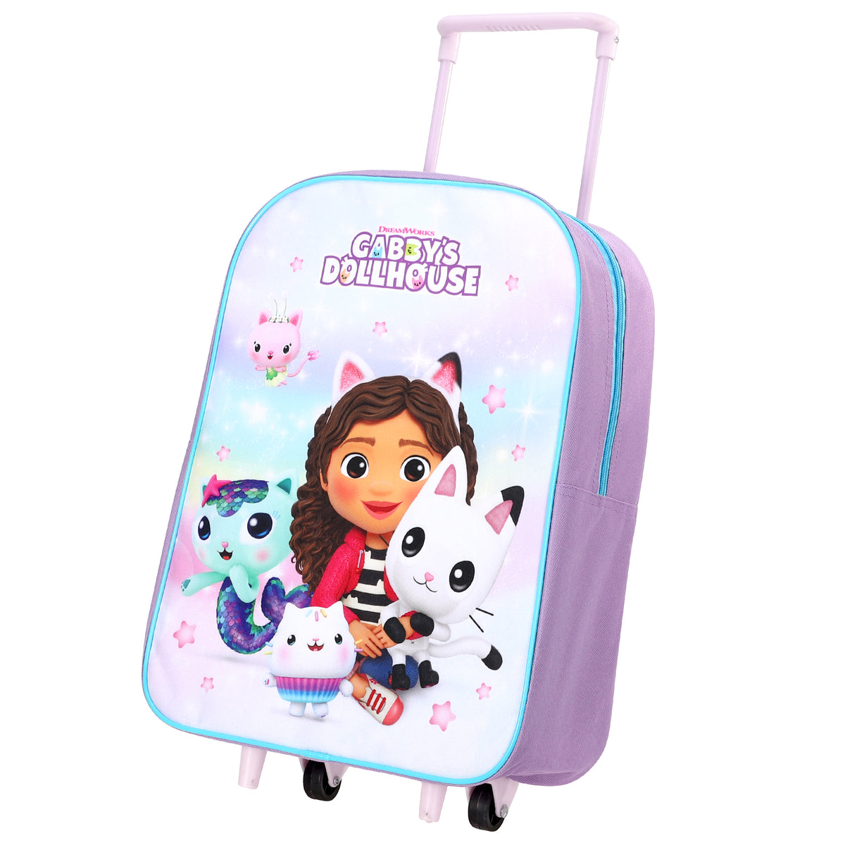 Gabby's Dollhouse Travel Trolley Cabin Bag