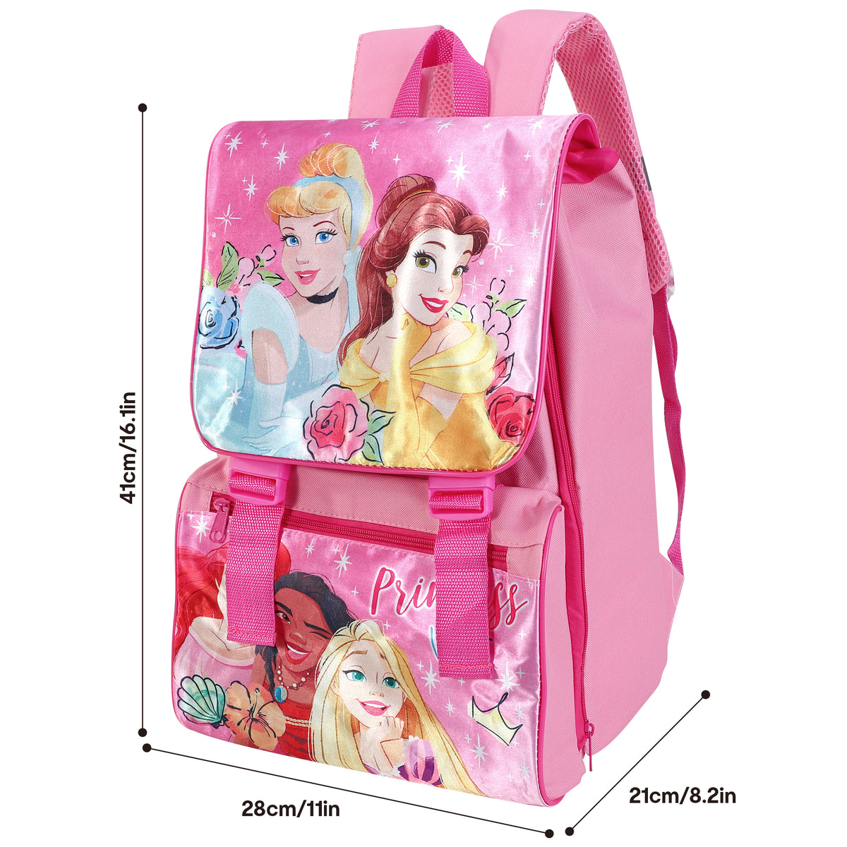 Disney Princess Extensible School Bag Backpack