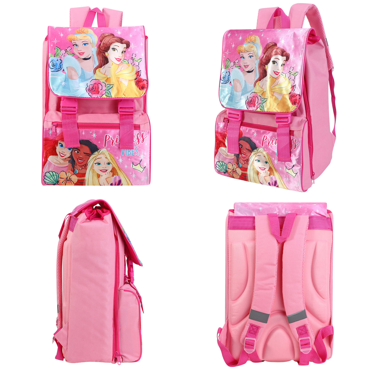 Disney Princess Extensible School Bag Backpack