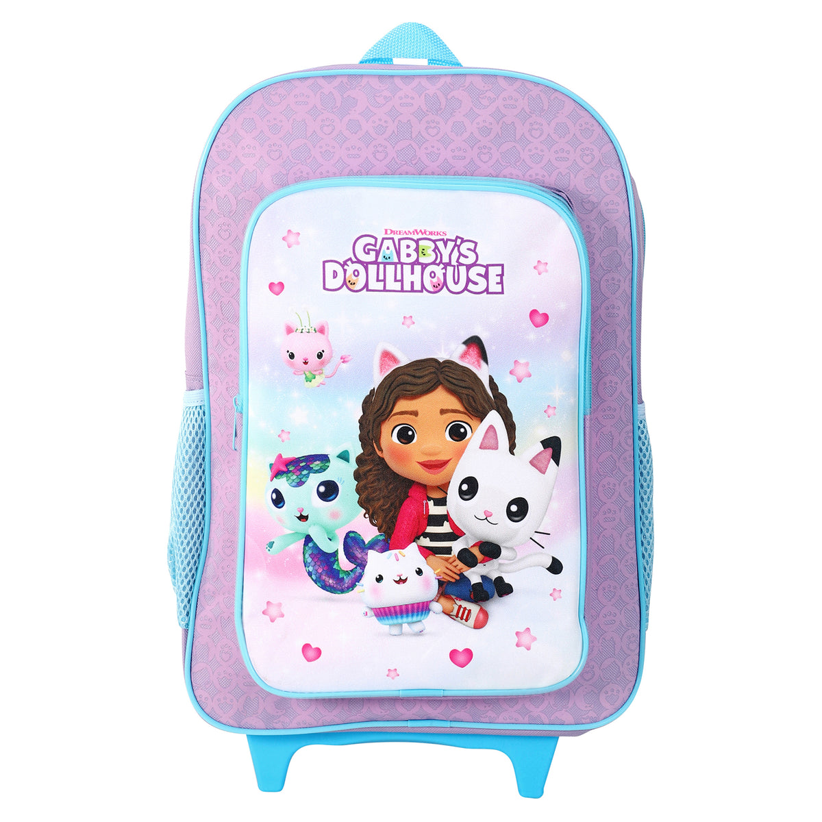 Gabby's Dollhouse Kids Travel Cabin Trolley Backpack Bag