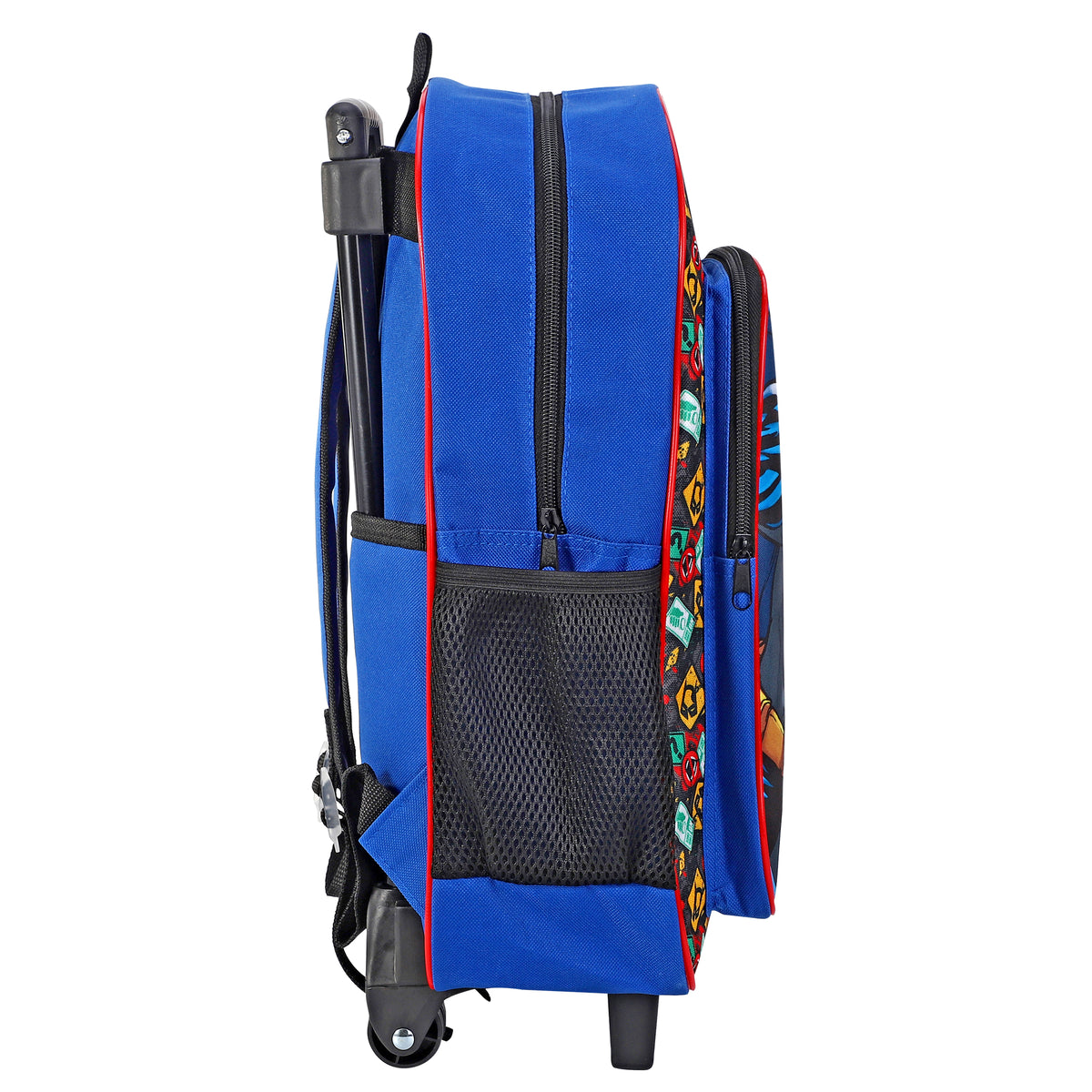 Batman Kids Travel Cabin Trolley Backpack Bag