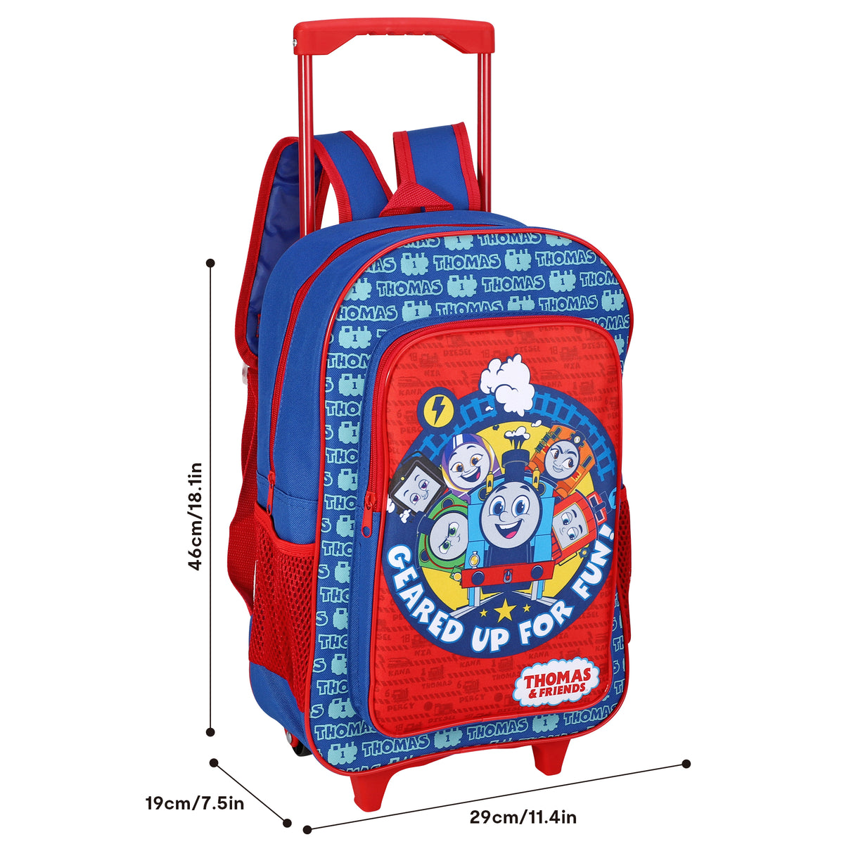 Thomas & Friends Kids Travel Cabin Trolley Backpack Bag
