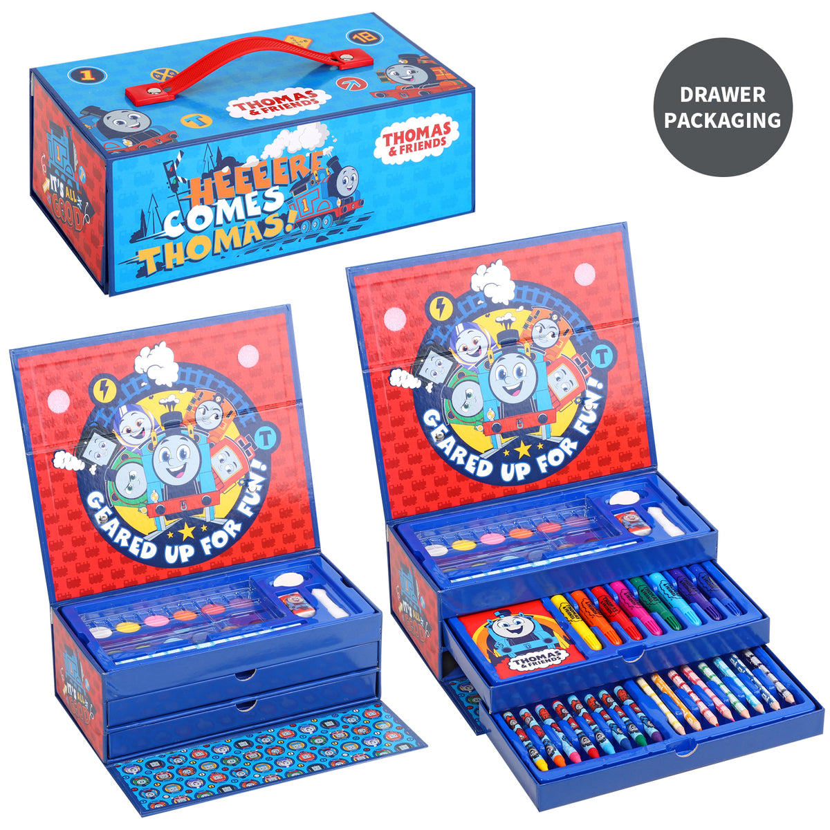 Thomas & Friends Colouring Tool Box Set