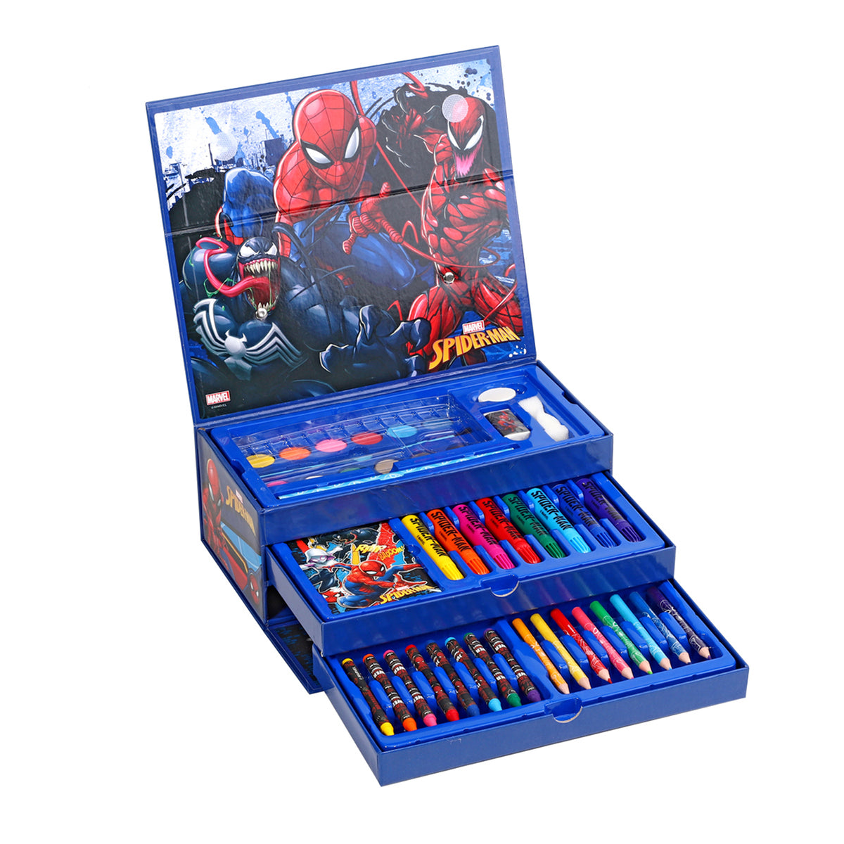 Spider-Man Colouring Tool Box Set