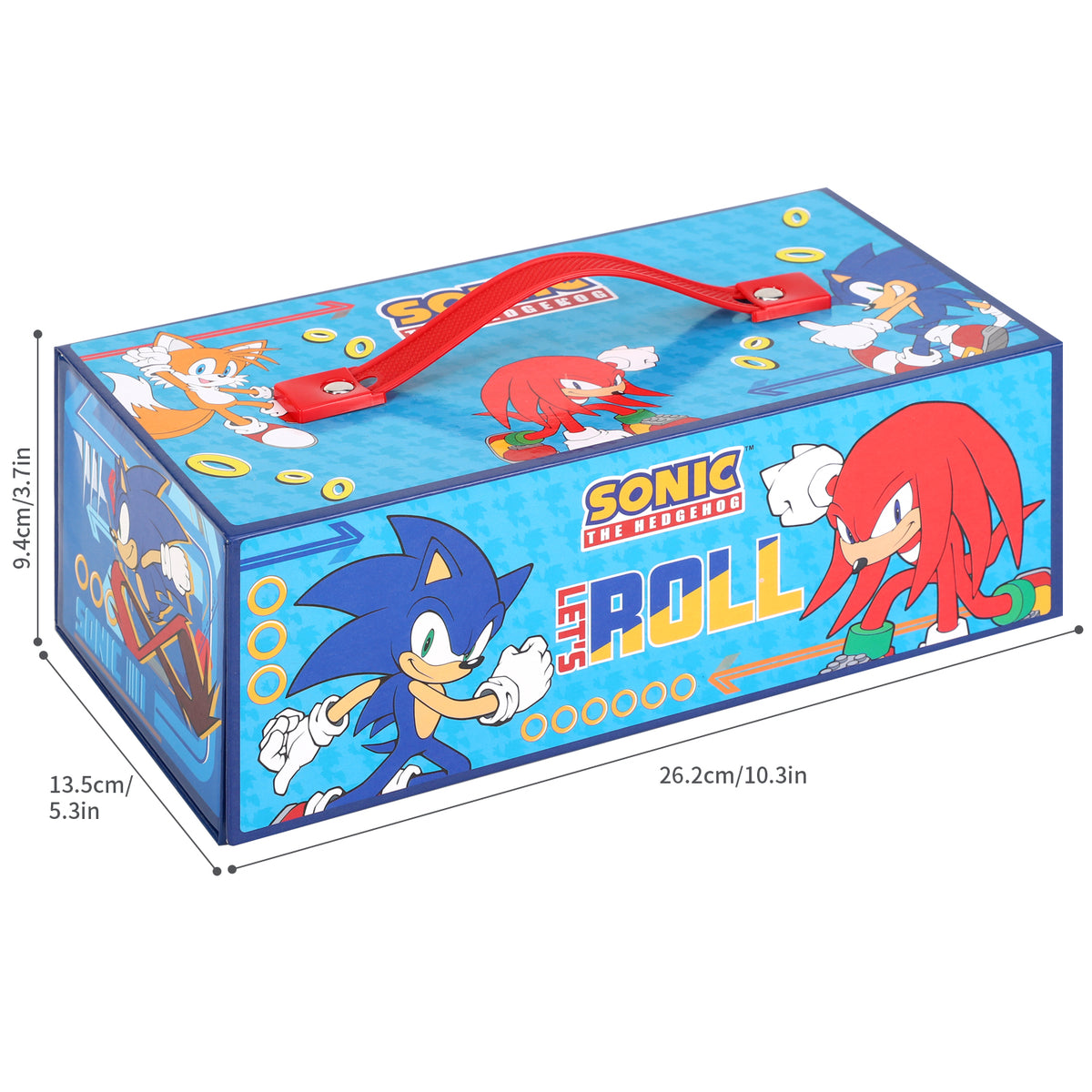 Sonic The Hedgehog Colouring Tool Box Set