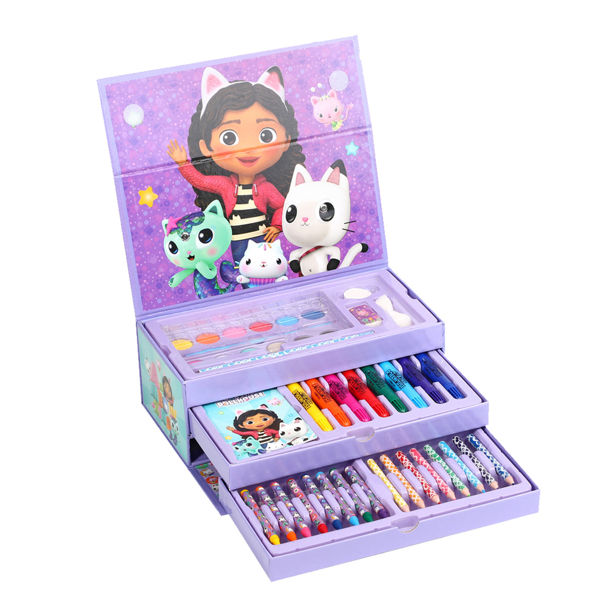 Gabby's Dollhouse Colouring Tool Box Set