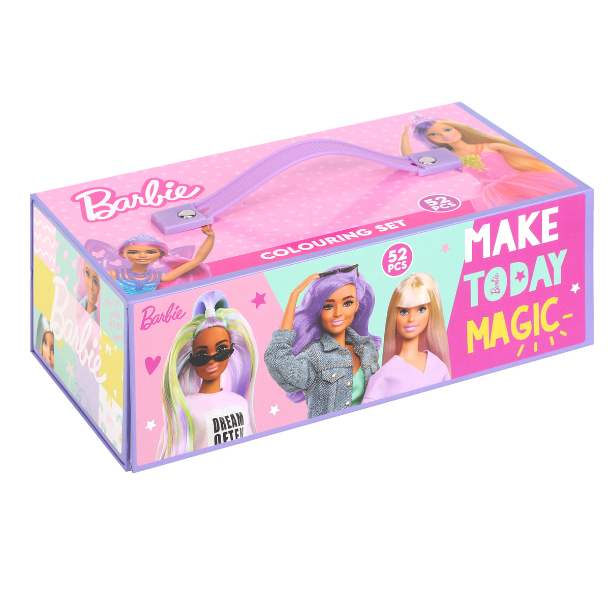 Barbie Colouring Tool Box Set