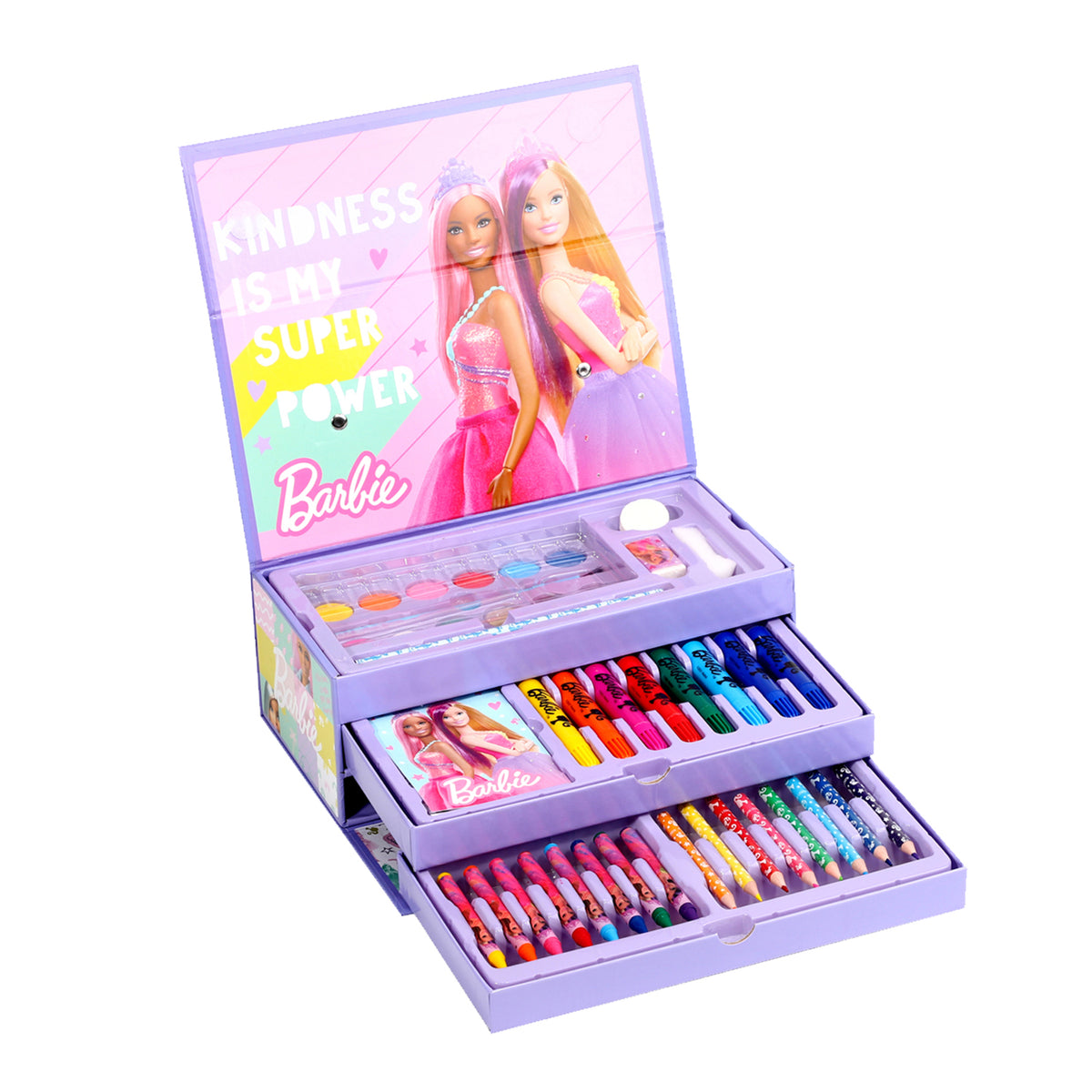 Barbie Colouring Tool Box Set