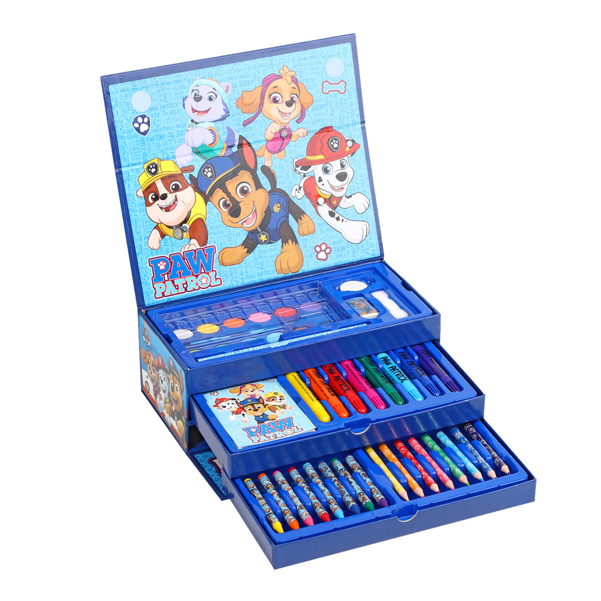 Paw Patrol Colouring Tool Box Set