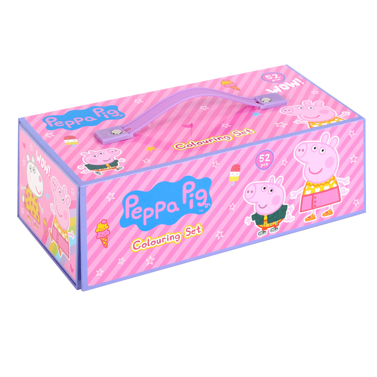 Peppa Pig Colouring Tool Box Set