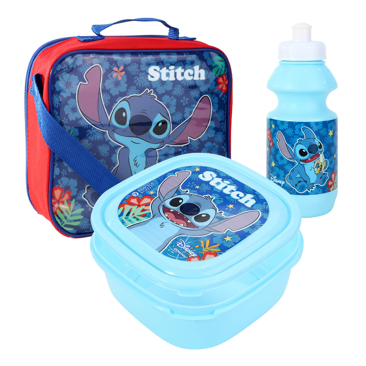 Stitch 3 Piece Insulated Lunch Bag Set