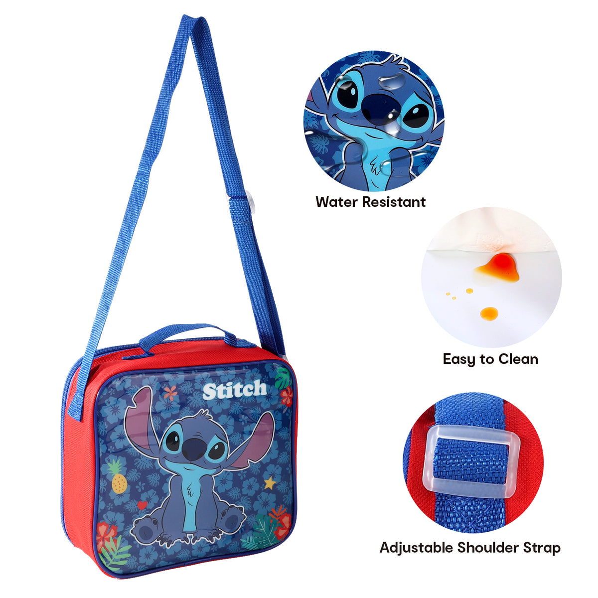 Stitch 3 Piece Insulated Lunch Bag Set