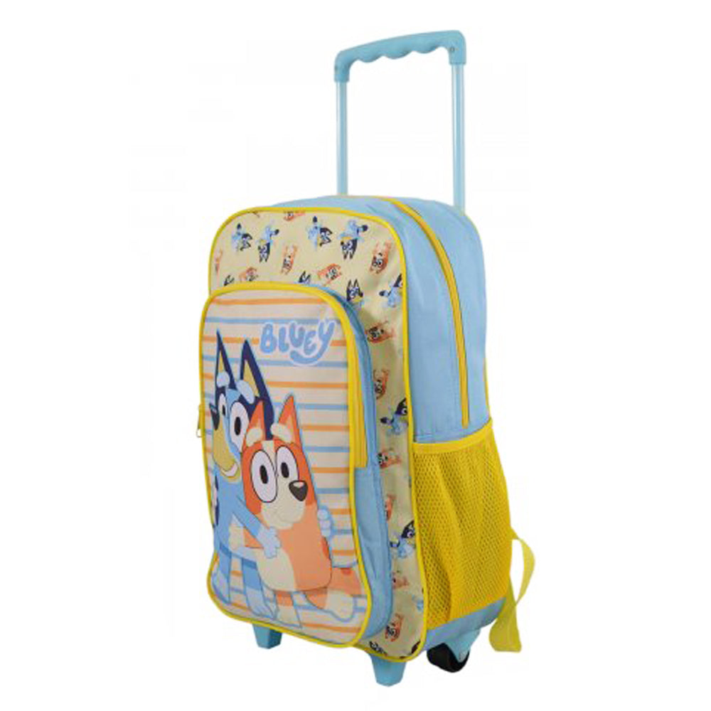 Bluey & Bingo Kids Travel Cabin Trolley Backpack Bag