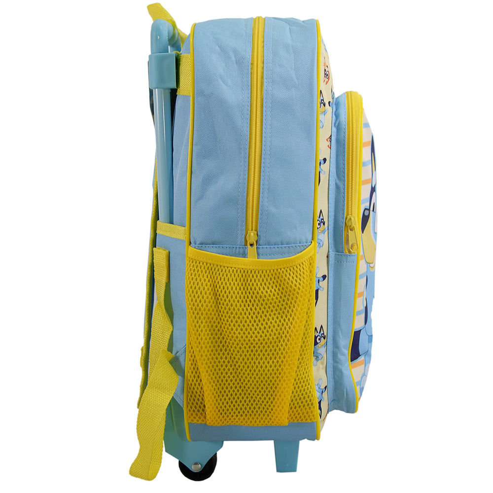 Bluey & Bingo Kids Travel Cabin Trolley Backpack Bag
