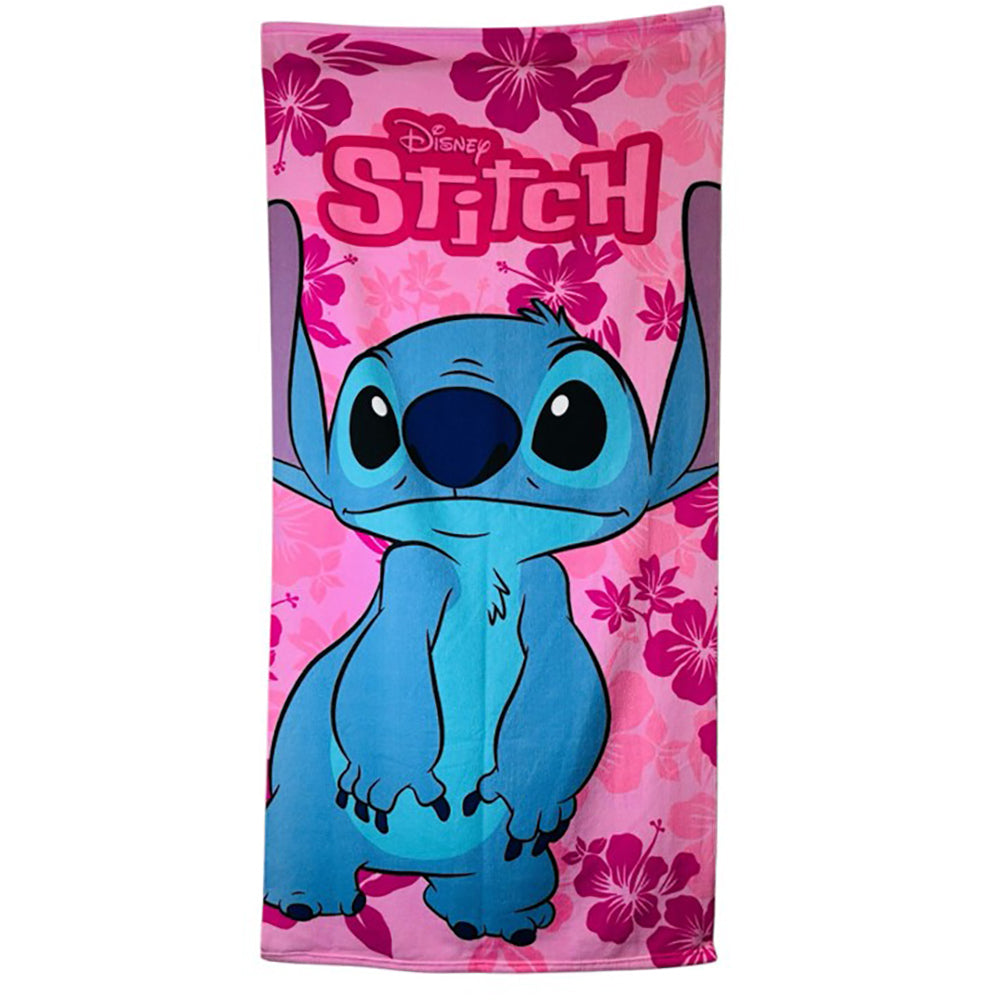 Stitch Microfibre Kids Beach Towel
