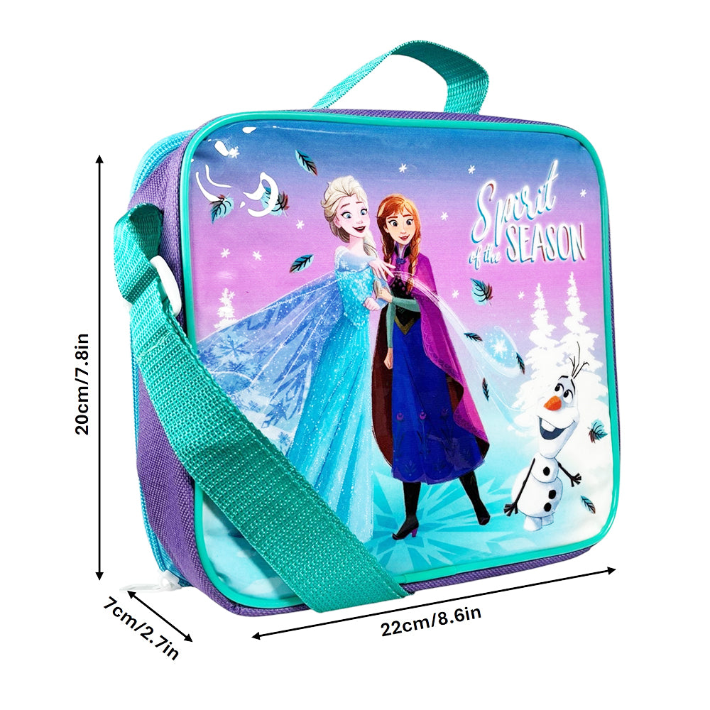 Frozen 3 Piece Insulated Lunch Bag Set