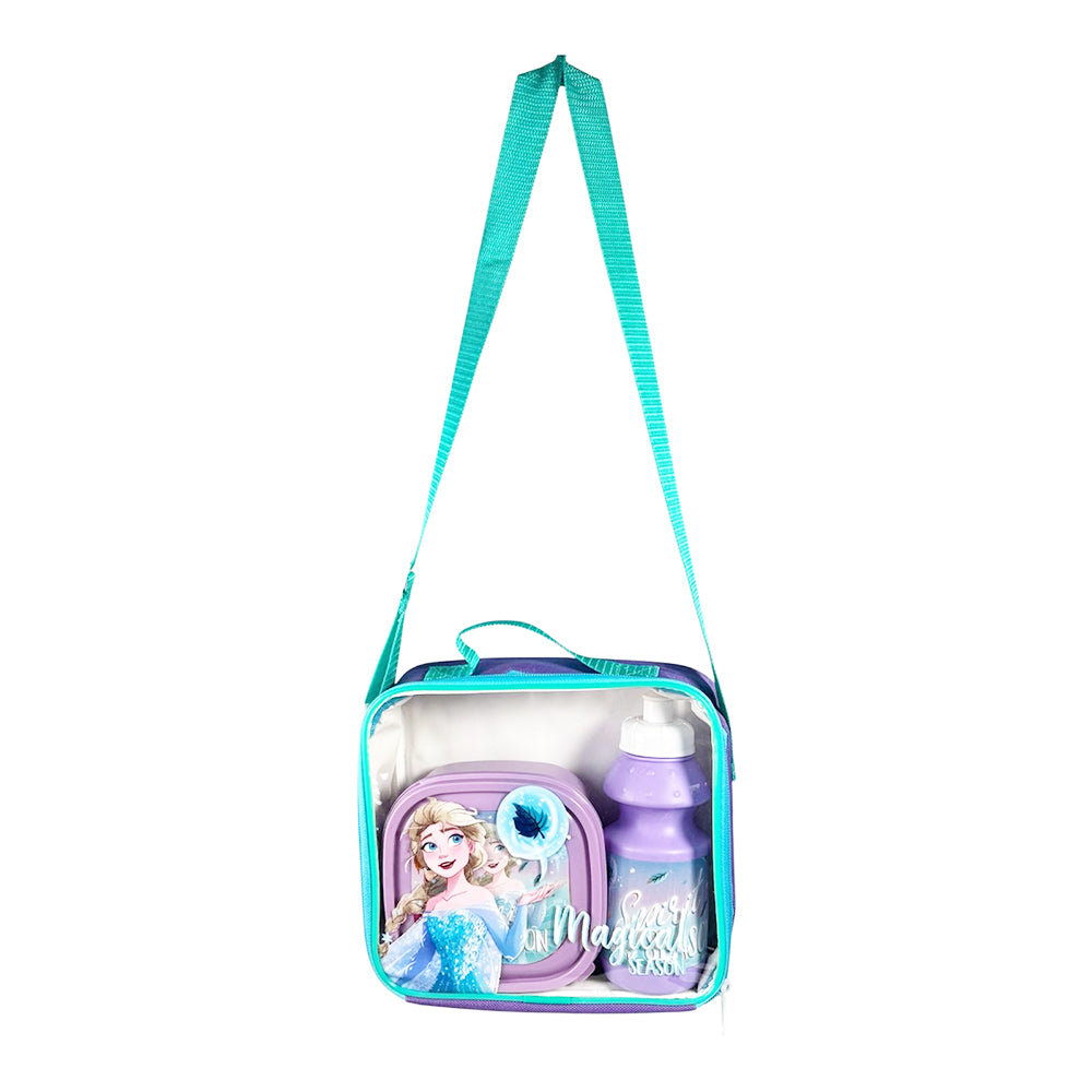 Frozen 3 Piece Insulated Lunch Bag Set
