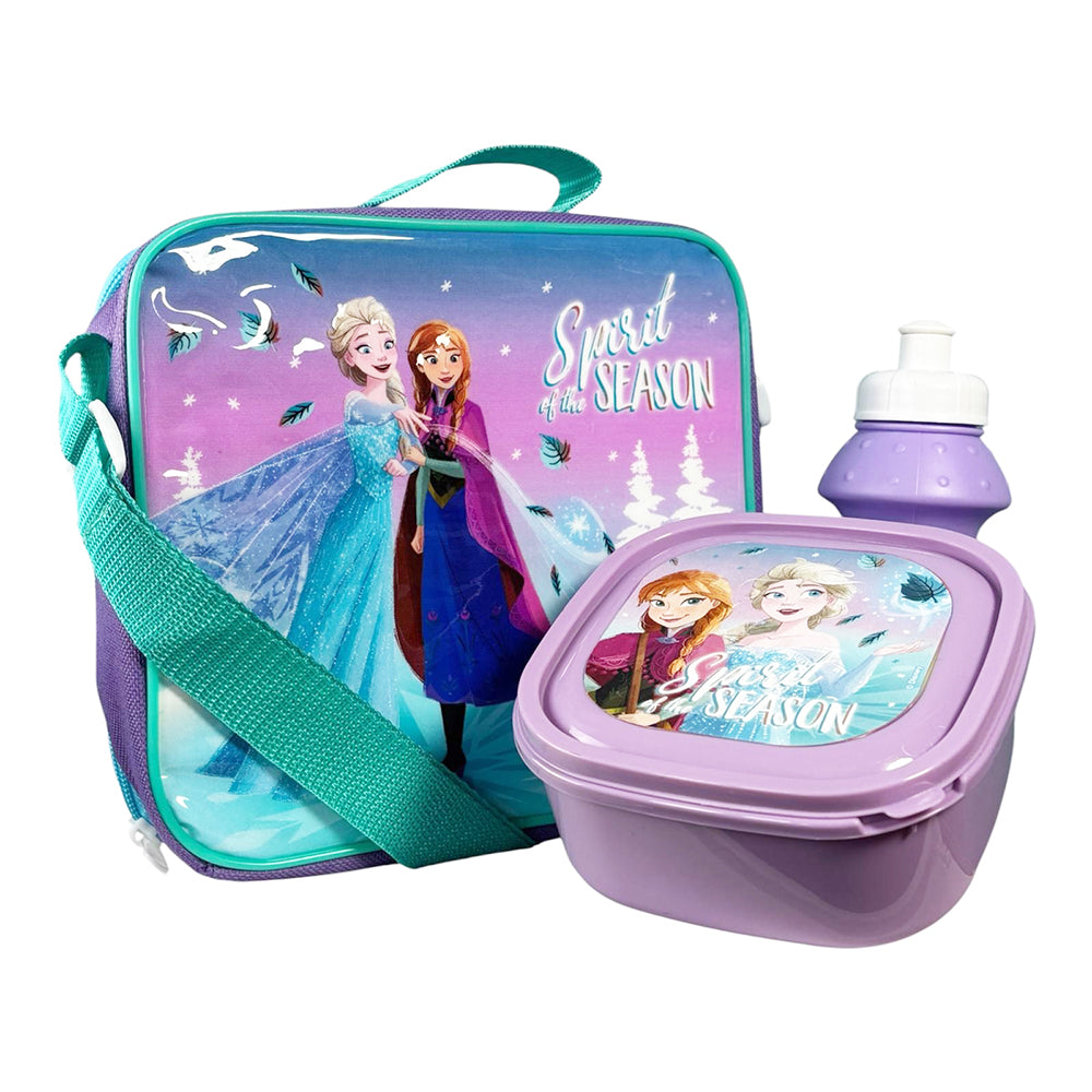 Frozen 3 Piece Insulated Lunch Bag Set