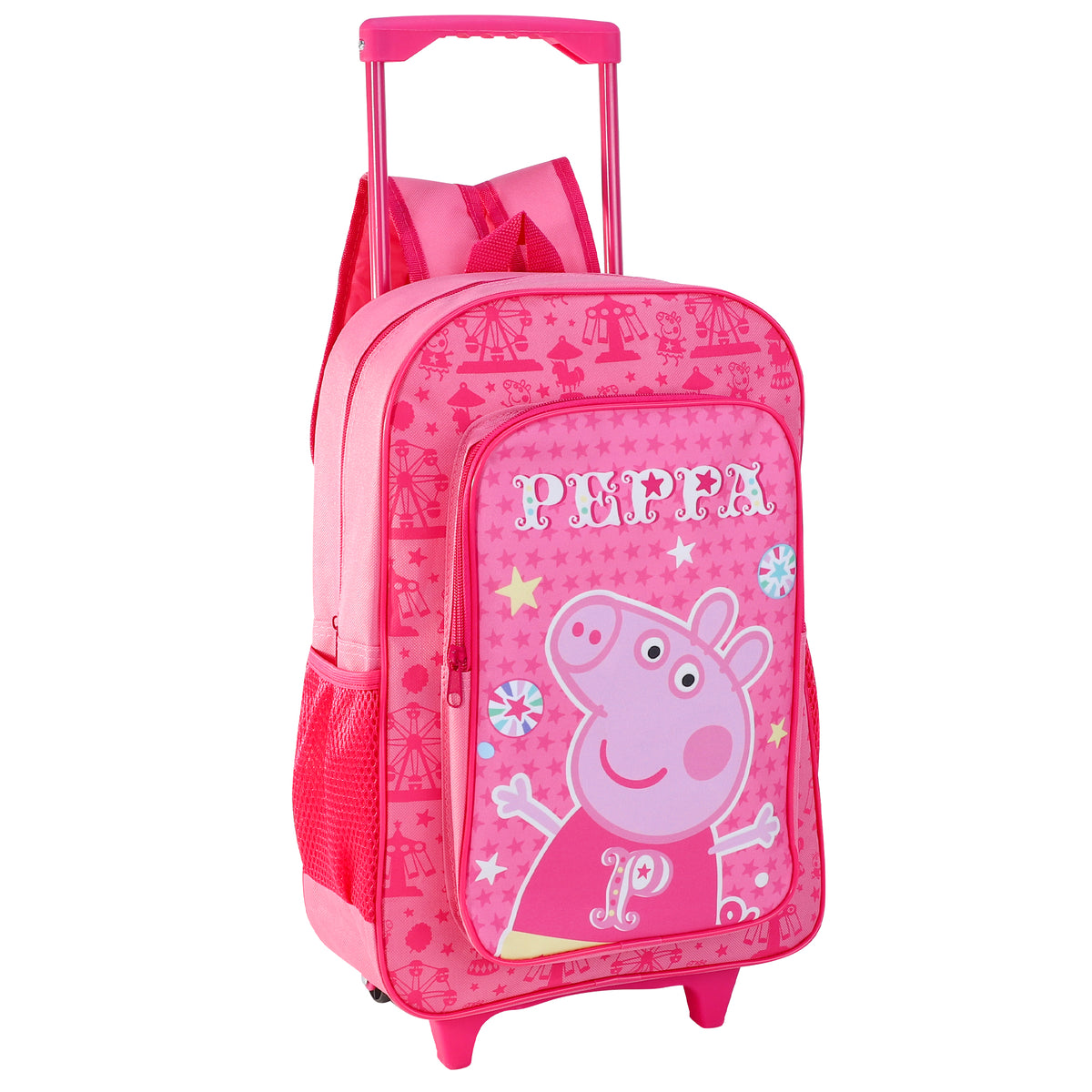 Peppa Pig "Peppa" Kids Travel Cabin Trolley Backpack Bag