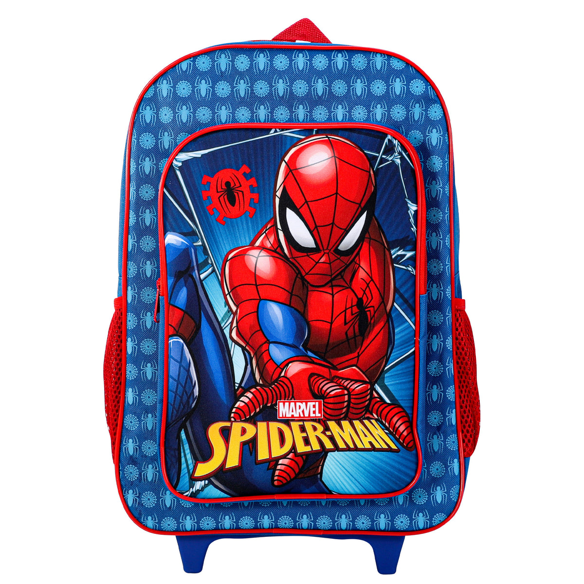 Spider-Man Kids Travel Cabin Trolley Backpack Bag