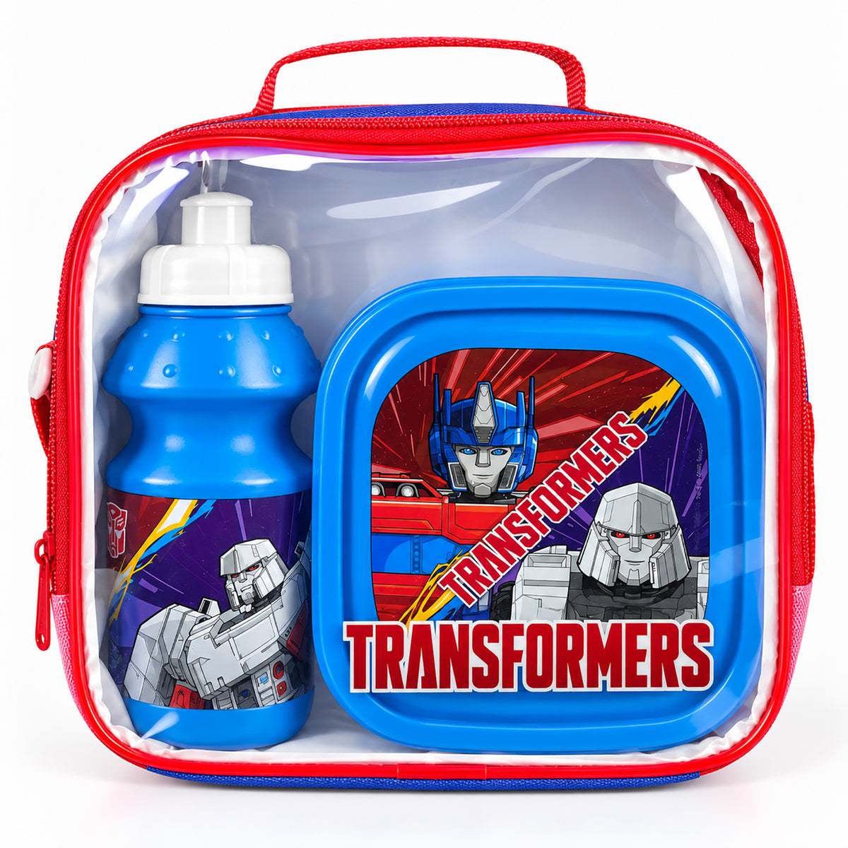 Transformers 3 Piece Insulated Lunch Bag Set